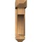 Ekena Millwork Westlake Arts and Crafts Smooth Bracket w/ Offset Brace, Western Red Cedar, 5 1/2"W x 22"D x 22"H BKT0604X22X22WTL03SWR - alternate 2